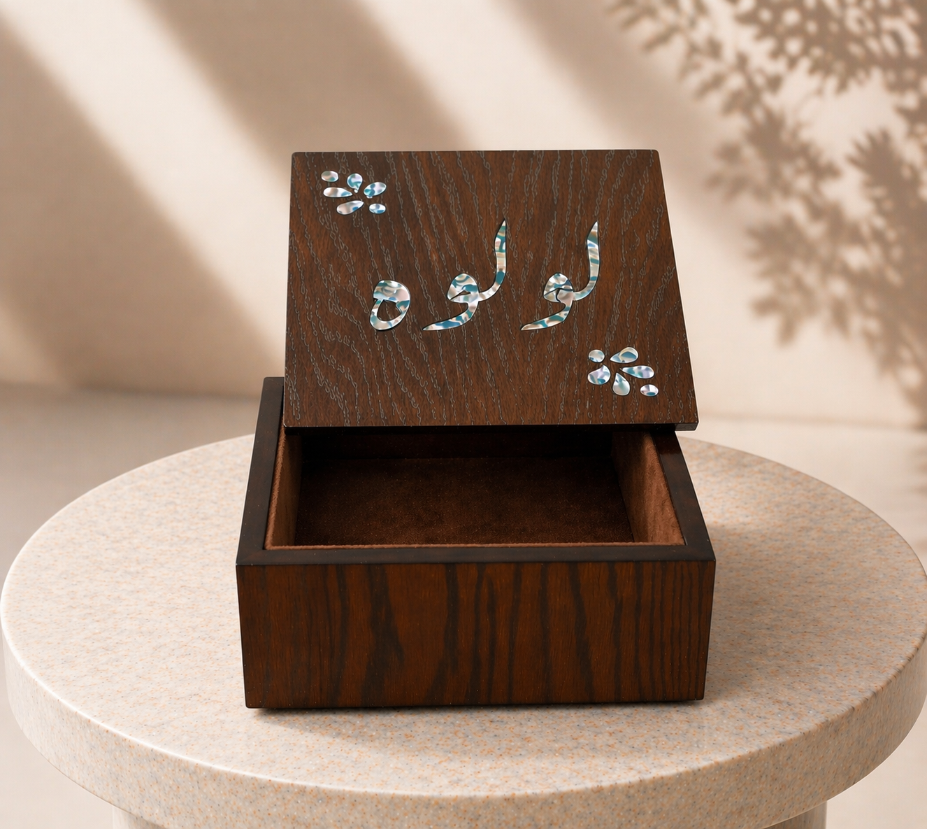Brown Jewelry Box Set