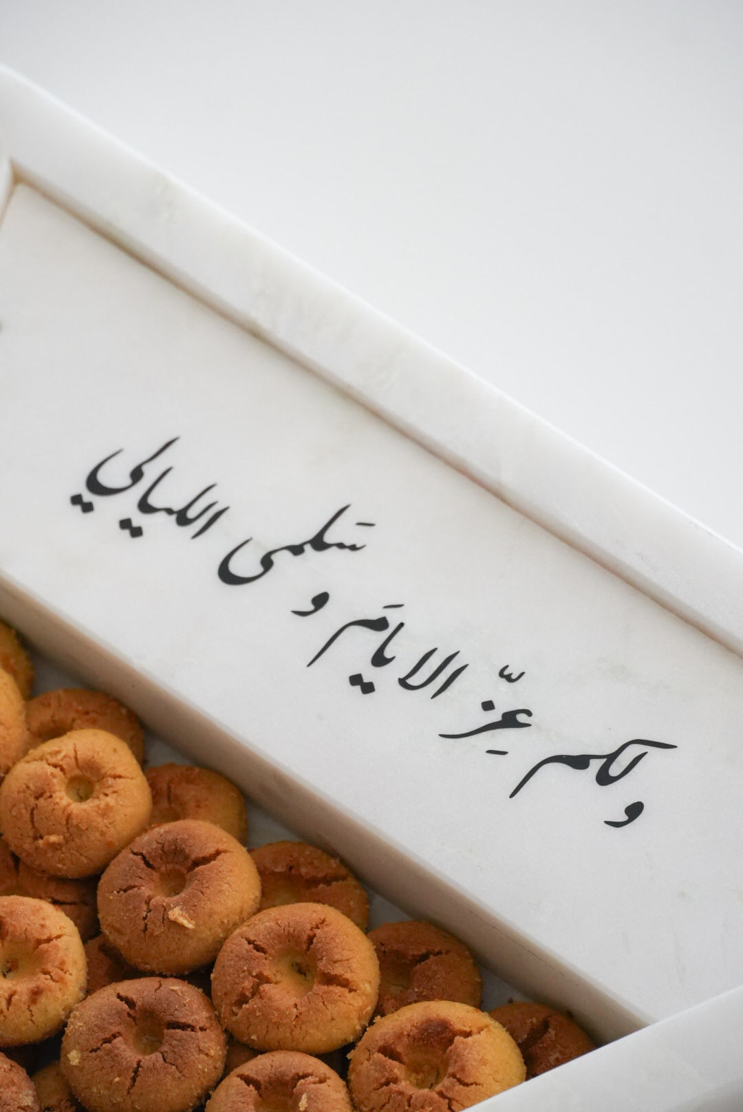 Onyx Triangle Marble Tray