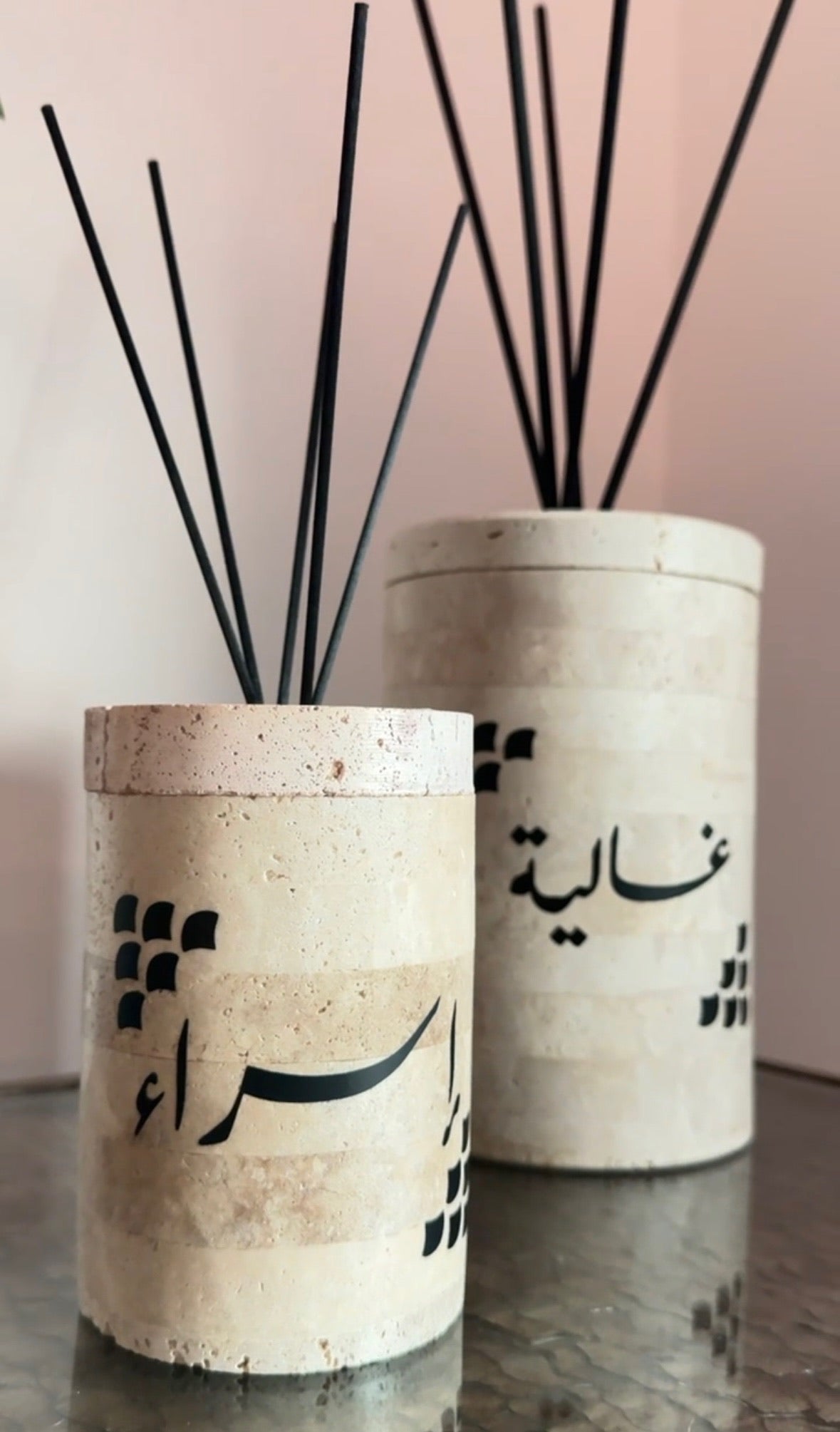 Marble Diffuser Flower tray I