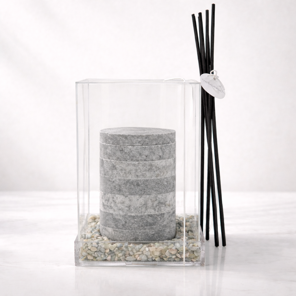 Grey Marble Diffuser Gift Box