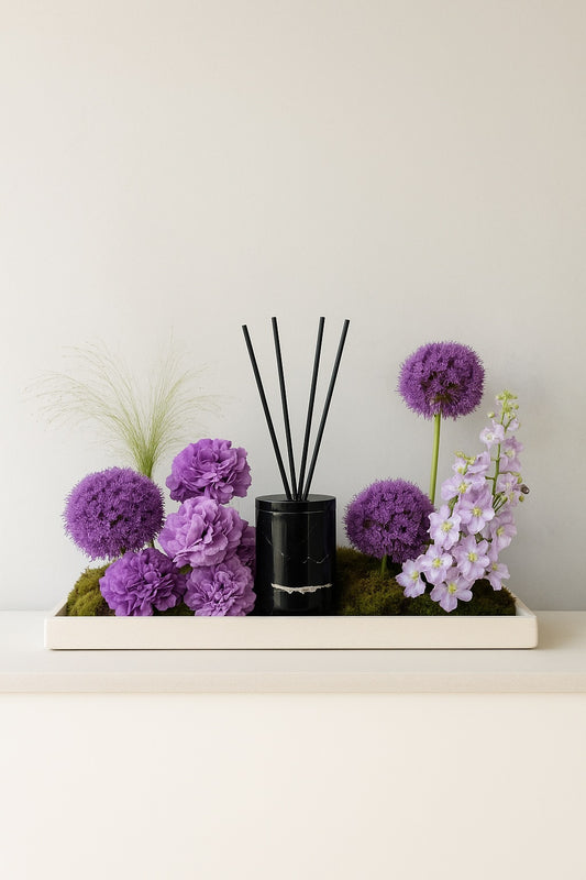 Purple flower Diffuser tray 🪻