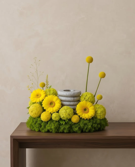 Marble Mubkhar Flower tray VIII