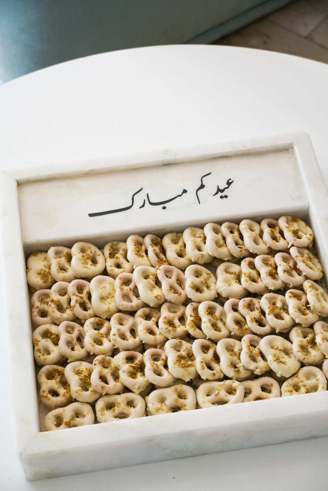 Onyx Square Marble Tray