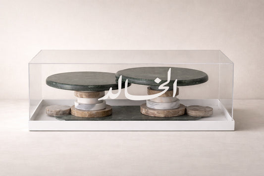 Green Marble Set - طقم رخام اخضر