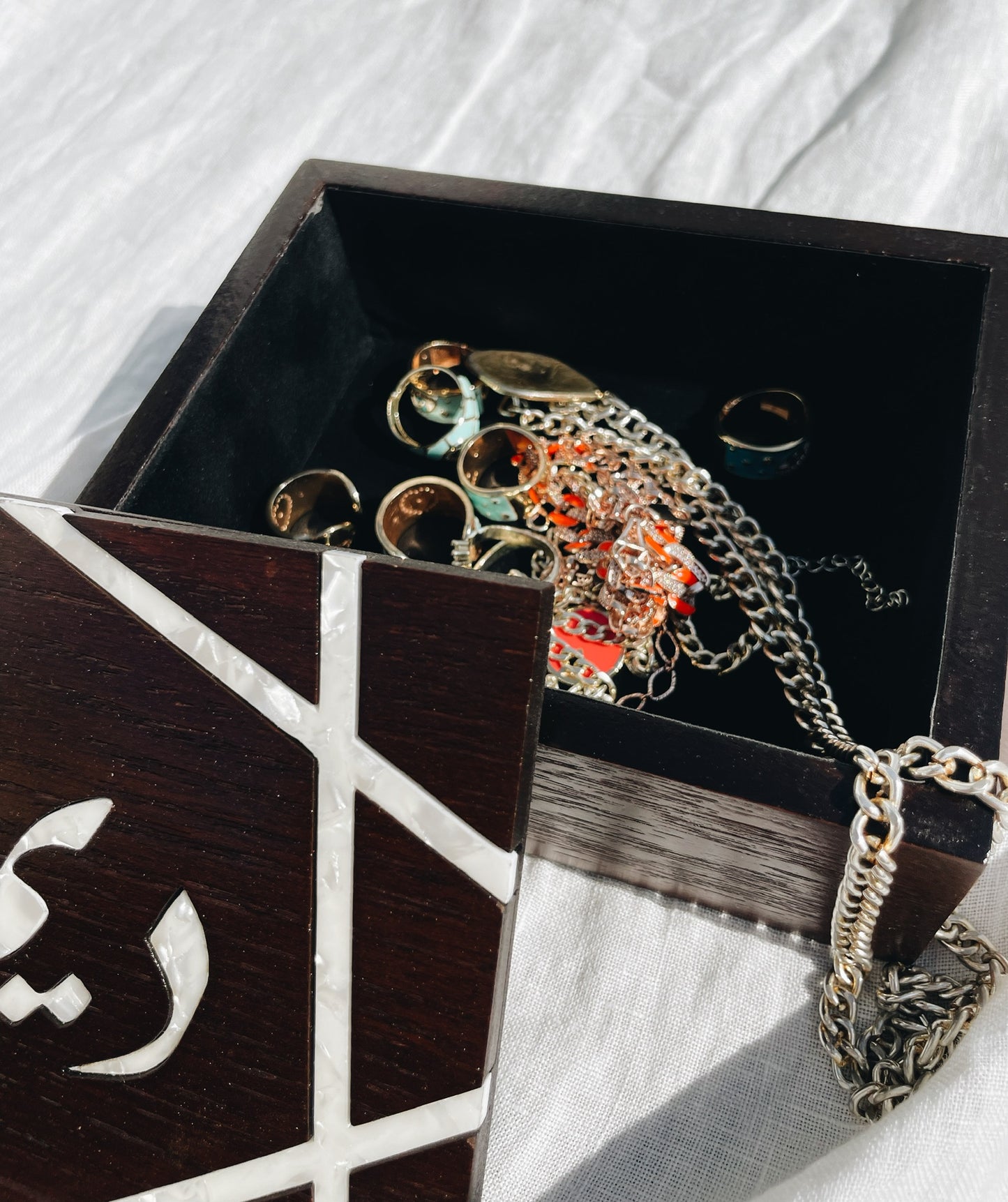 “Pink Star” Small Jewellery Box