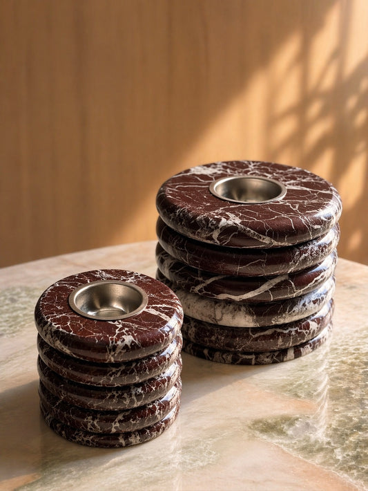 Red Marble Mubkhar Gift Box