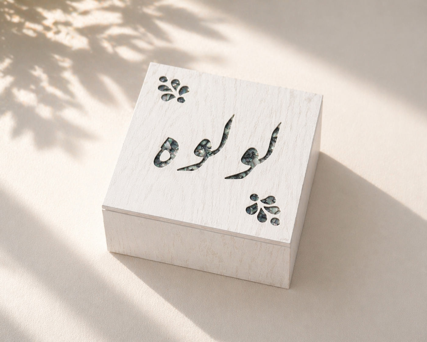 White Jewelry Box Set