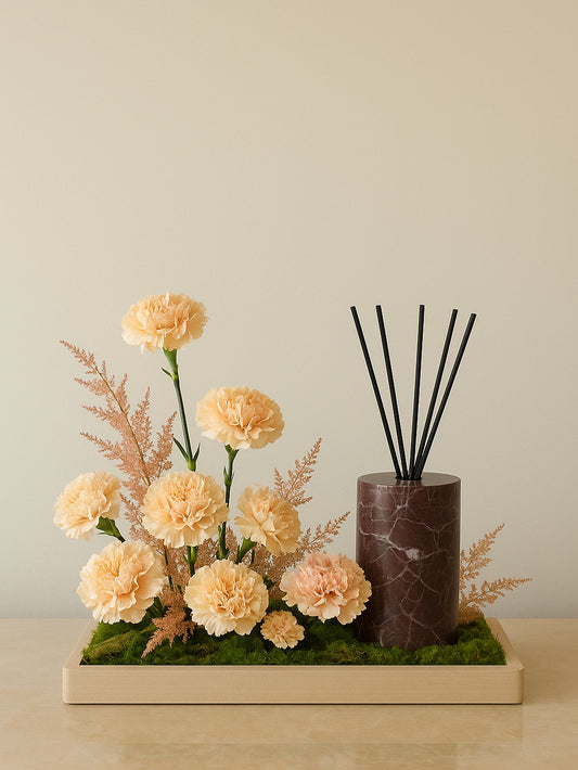 Nude flower Diffuser tray 🪷