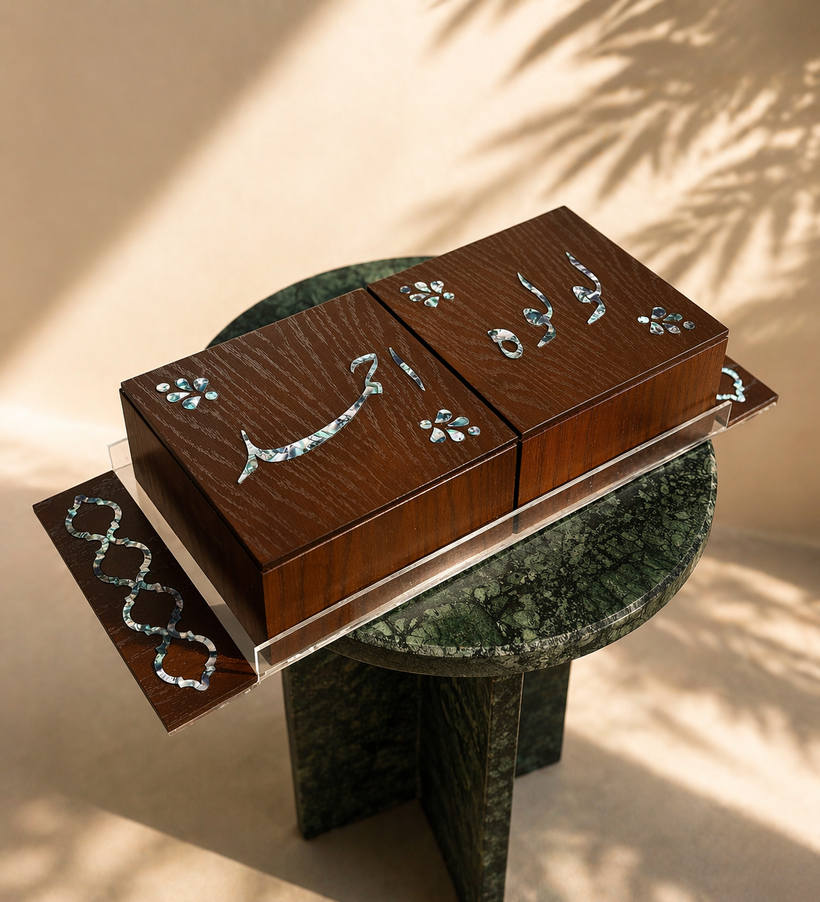 Brown Jewelry Box Set