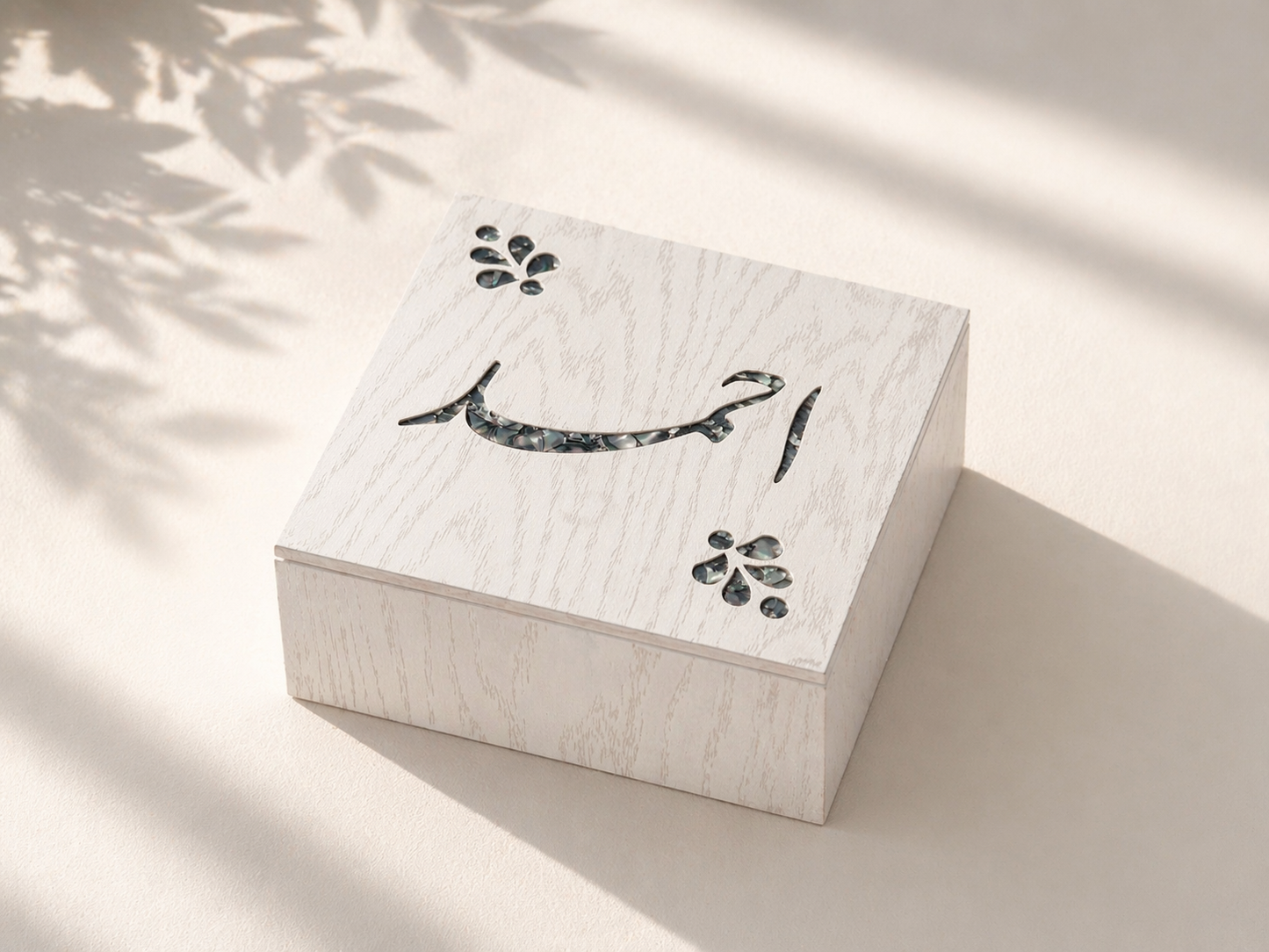 White Jewelry Box Set