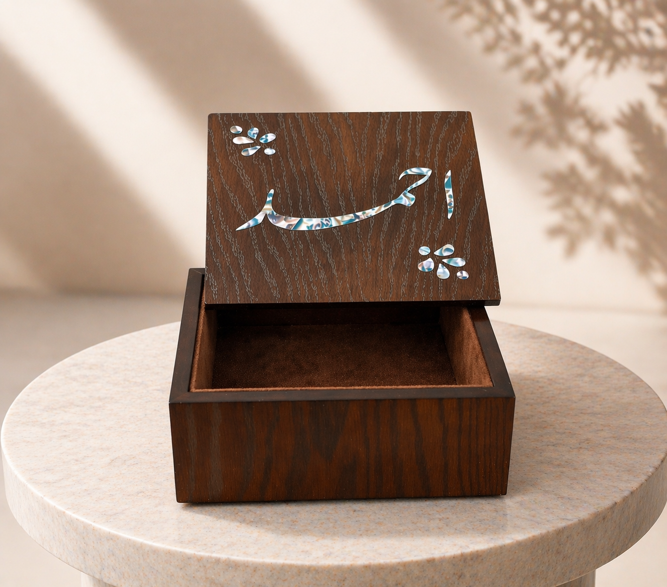 Brown Jewelry Box Set