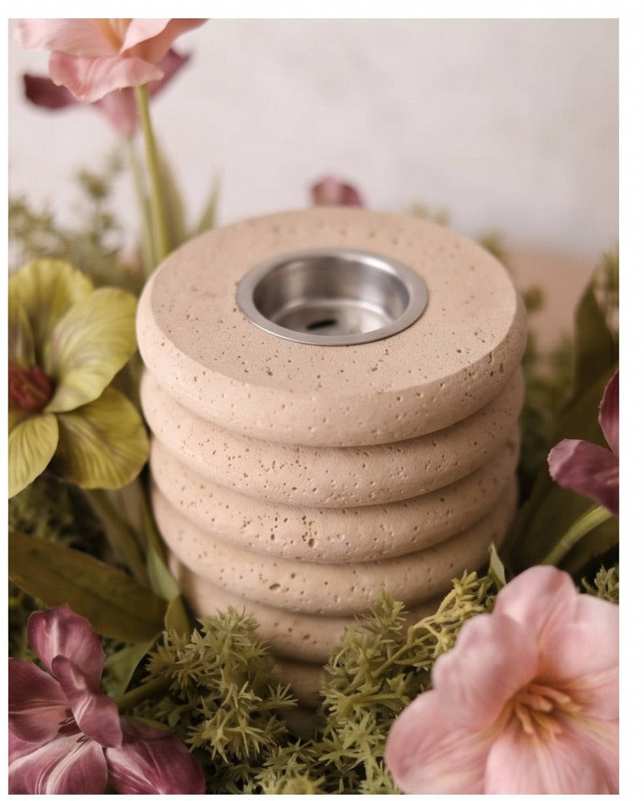 Marble Mubkhar Flower tray VI