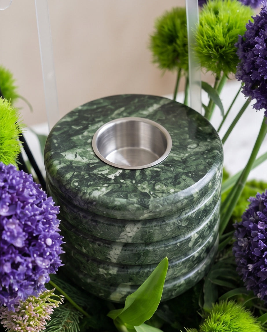 Marble Mubkhar Flower tray V