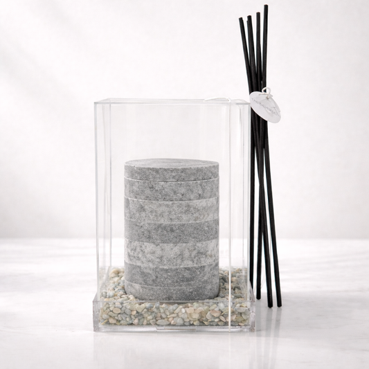 Grey Marble Diffuser Gift Box