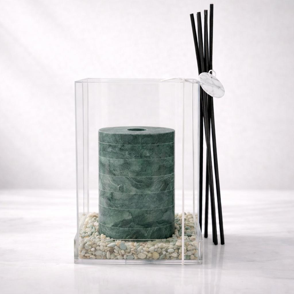 Green Marble Diffuser Gift Box